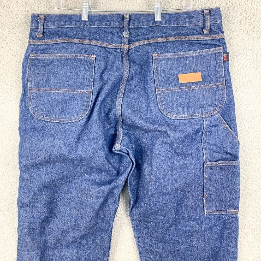 Magid Fire Resistant‎ Jeans Mens 38 Carpenter Pocket Work FR 2112 HRC2 Workwear